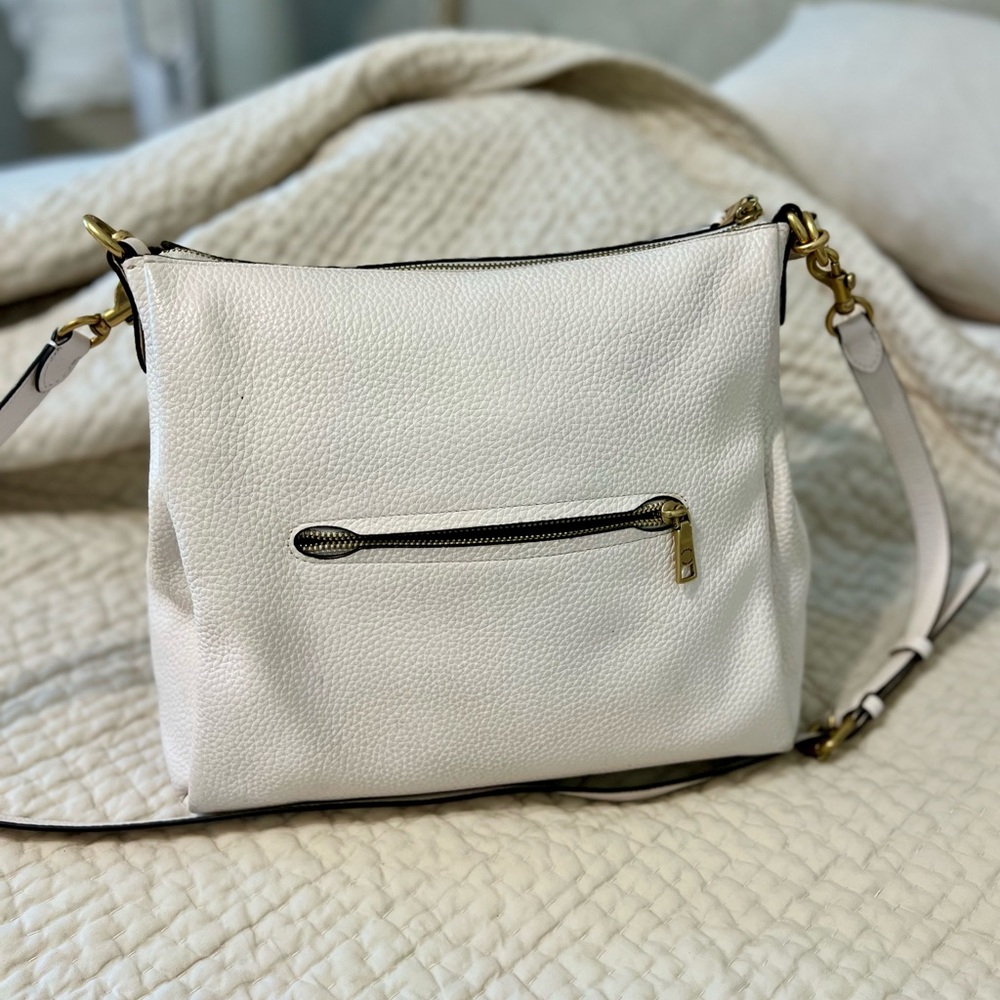 Coach Cream Leather Shay Shoulder Bag - Picture 2 of 9